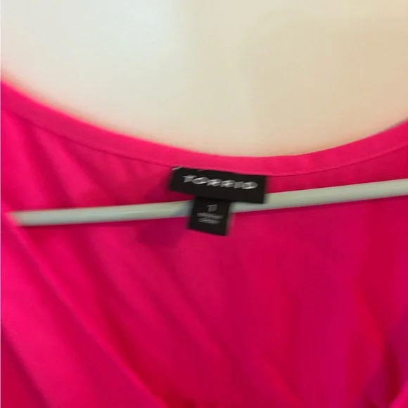 Torrid Women's Pink Blouse - Picture 3 of 4
